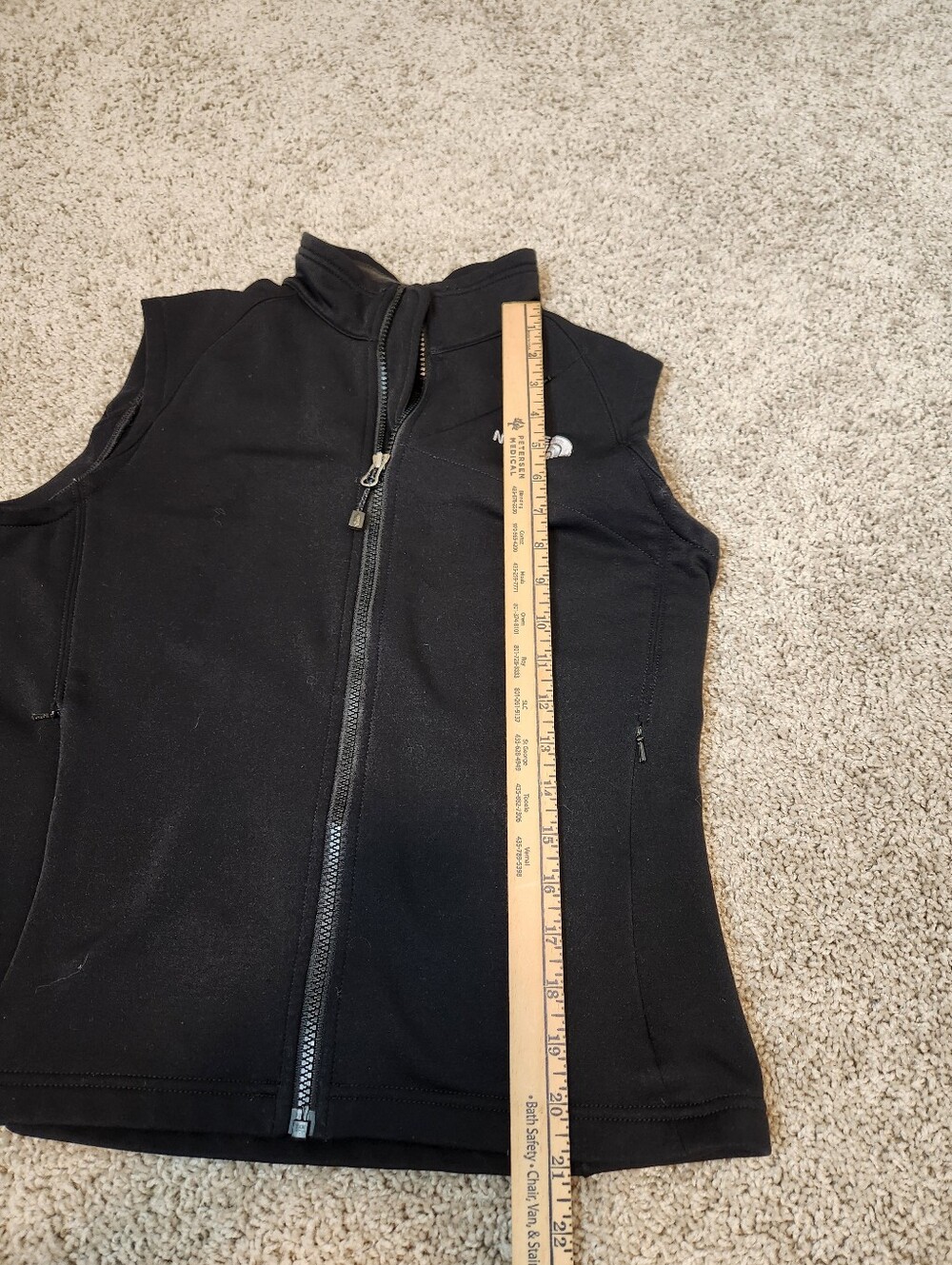 The North Face Womens Black Full-Zip Flight Series Vest Size Small - Picture 6 of 6